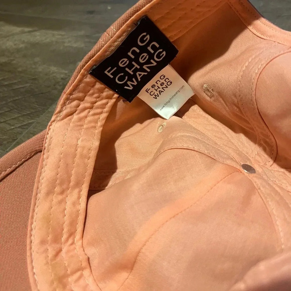 Feng Chen Wang layered baseball cap in Twill Desert Sand - Picture 3 of 12